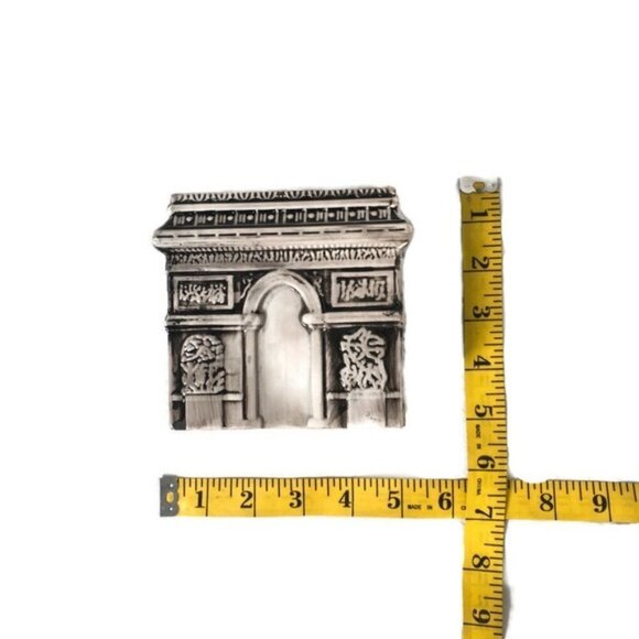 Paris French Toothbrush Holder Arc de Triomphe Ceramic Parisian French Country - Picture 6 of 9